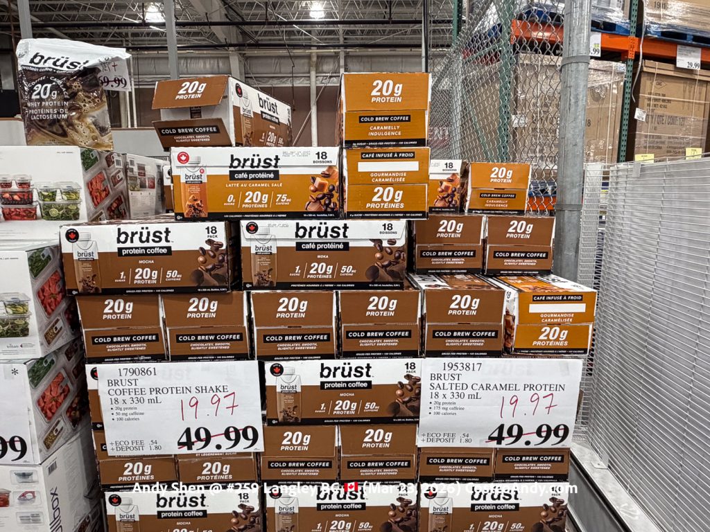 BURST COFFEE PROTEIN SHAKE 18X330ML