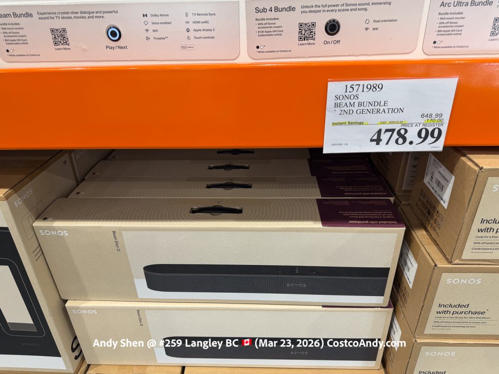 SONOS BEAM BUNDLE 2ND GENERATION