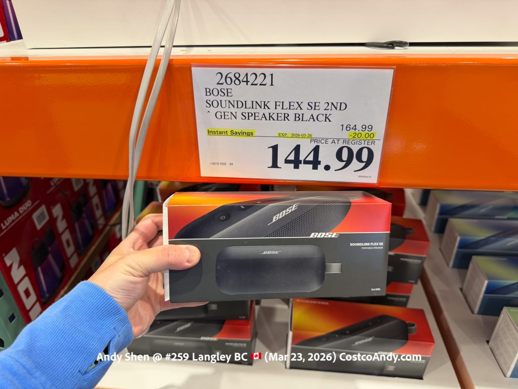 BOSE SOUNDLINK FLEX SE 2ND GEN SPEAKER BLACK