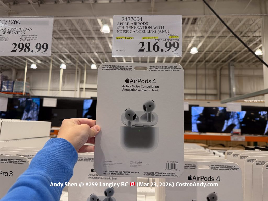 APPLE AIRPODS 4TH GENERATION WITH NOISE CANCELLING ANC