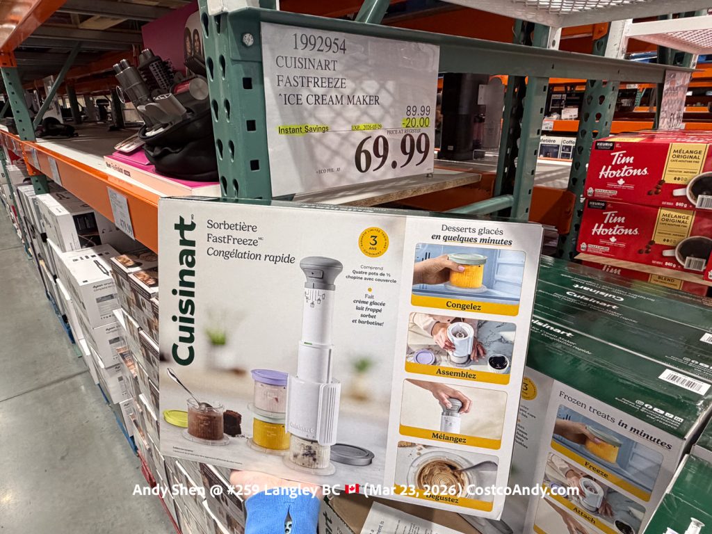 CUISINART FASTFREEZE ICE CREAM MAKER