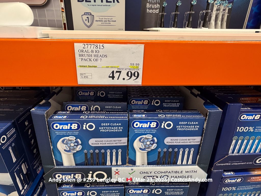 ORAL-B IO BRUSH HEADS PACK OF 7