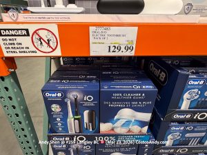 ORAL-B IO ELECTRIC TOOTHBRUSH PACK OF 2