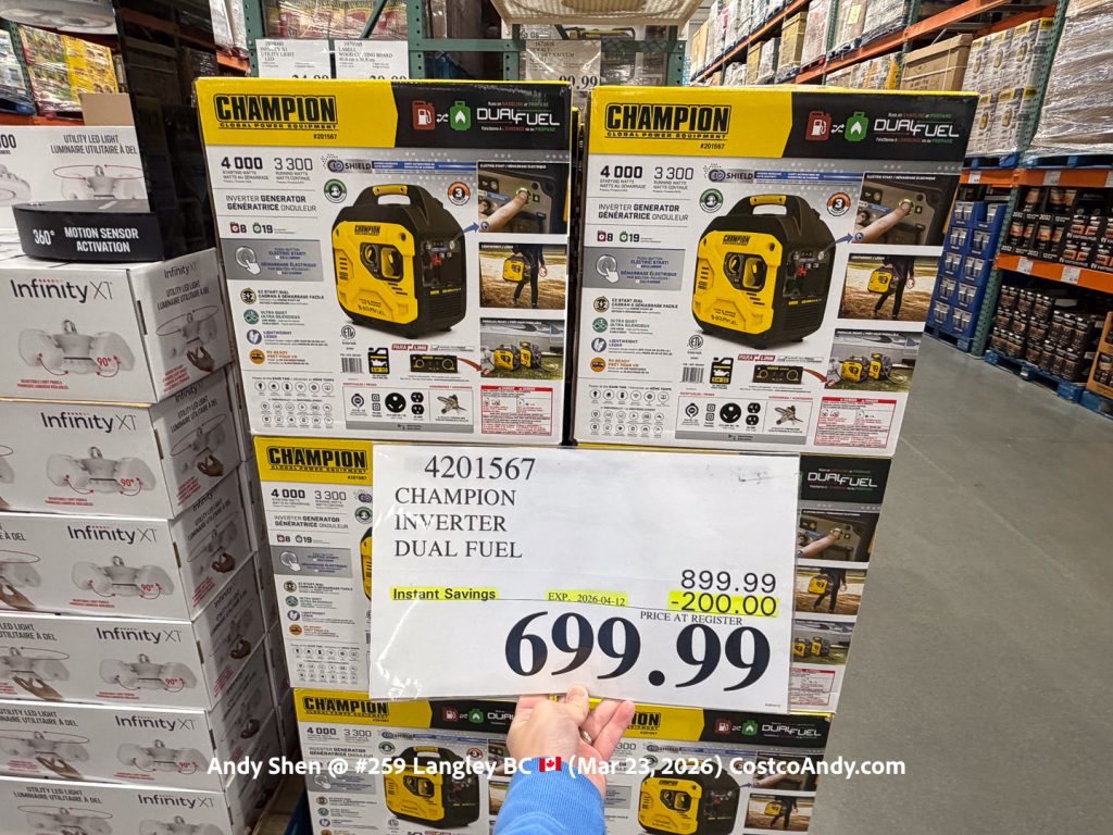 CHAMPION INVERTER DUAL FUEL