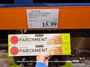 KIRKLAND SIGNATURE PARCHMENT PAPER PACK OF 2