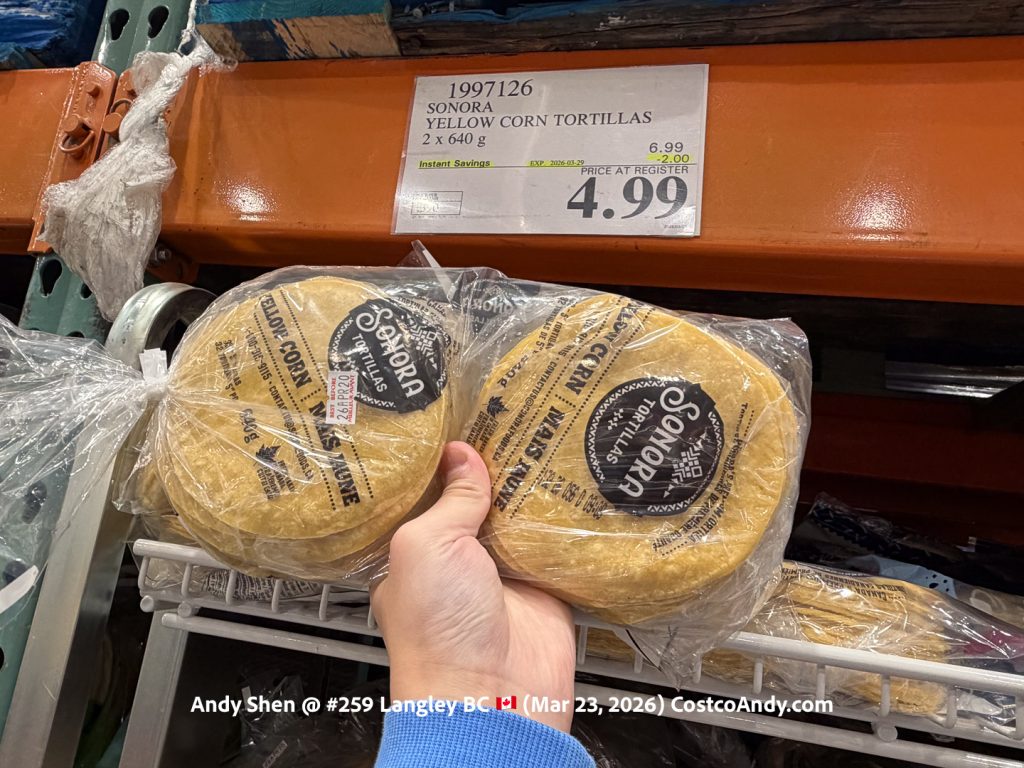 SONORA YELLOW CORN TORTILLAS 2X640G