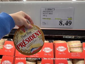 PRESIDENT PETIT BRIE 500 G