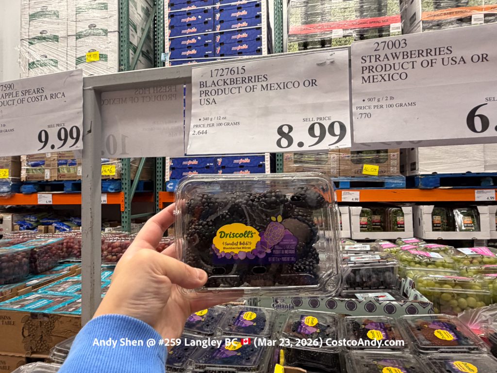 BLACKBERRIES PRODUCT OF MEXICO OR USA