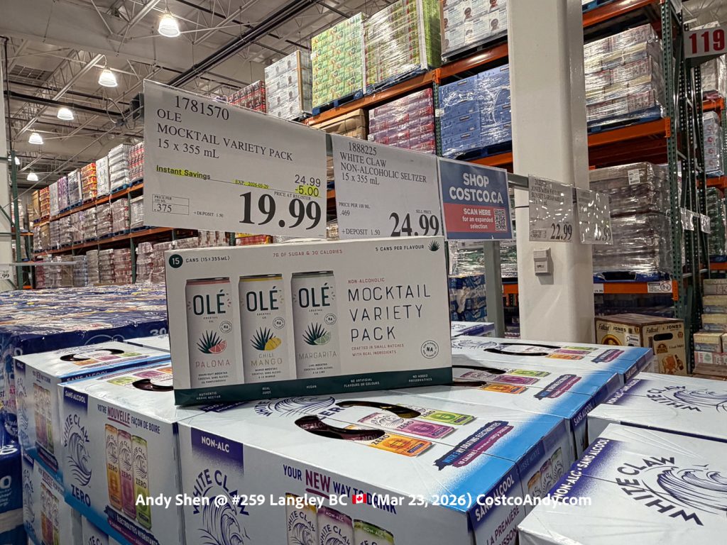 OLE MOCKTAIL VARIETY PACK 15 X 355 ML