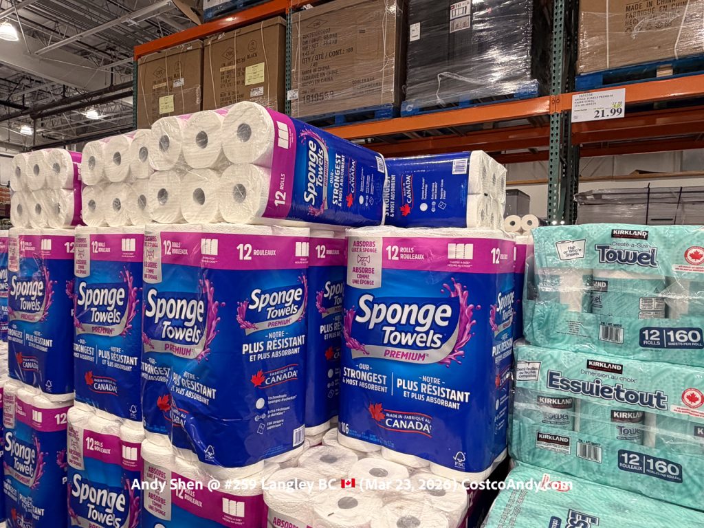 SPONGE TOWELS PREMIUM PAPER TOWEL 12 X 106 SHEETS