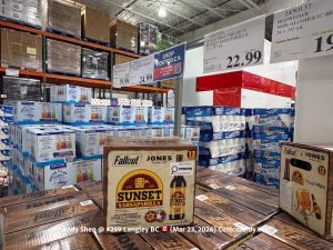 JONES SODA FALLOUT SUNSET SARSAPARILLA 12 X 355 ML