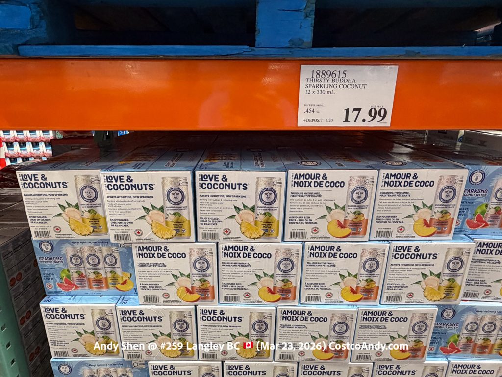 THIRSTY BUDDHA SPARKLING COCONUT 12X330ML