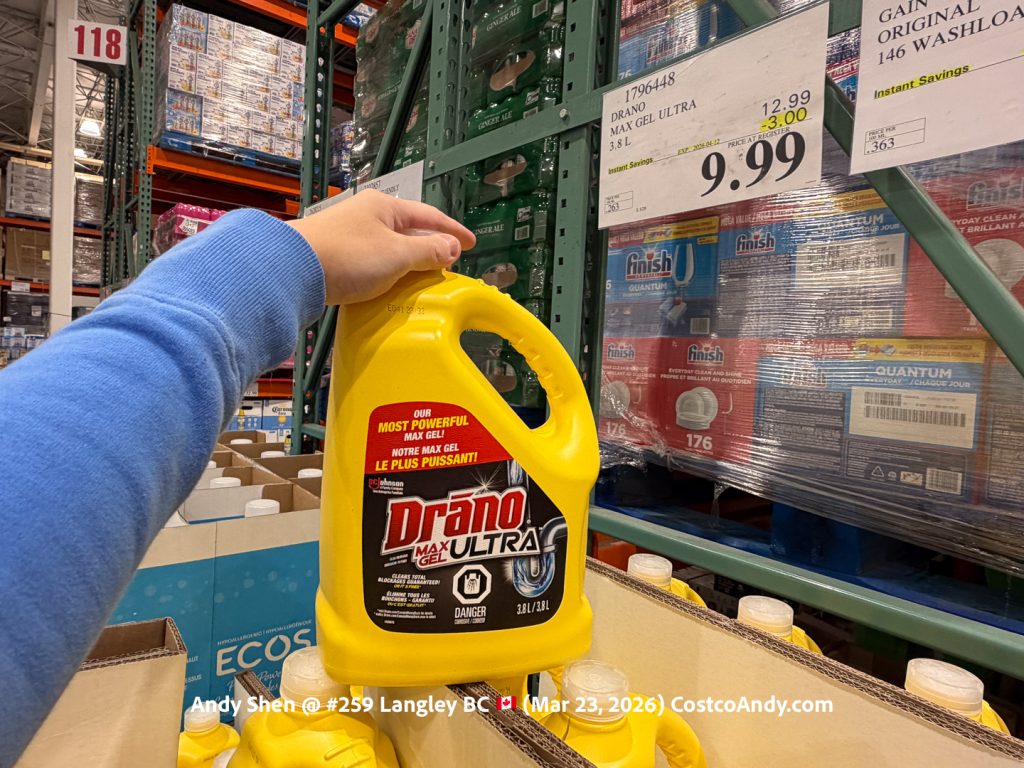DRANO MAX GEL ULTRA 3.8L