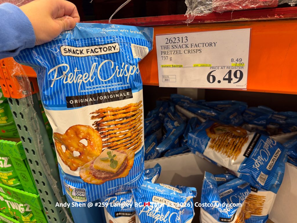 THE SNACK FACTORY PRETZEL CRISPS