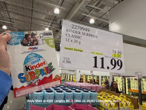 KINDER SURPRISE CLASSIC 12x20G