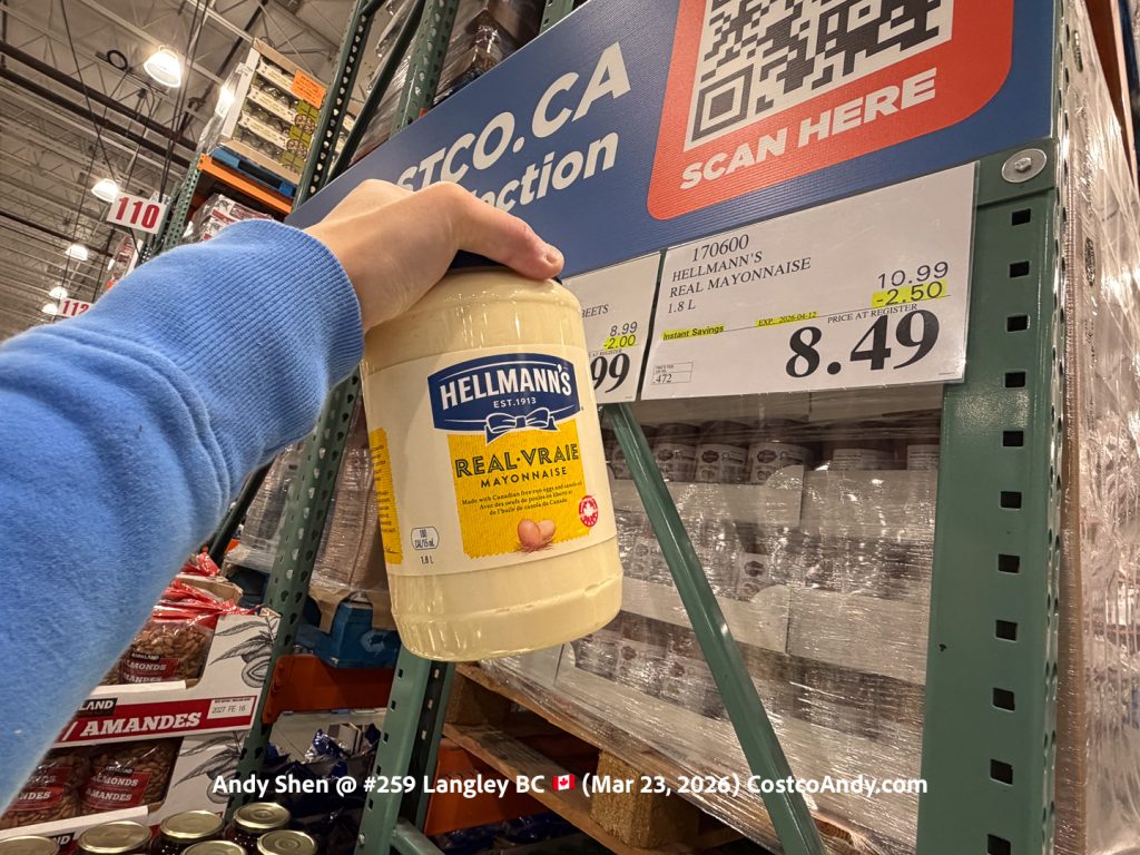 HELLMANN’S REAL MAYONNAISE 1.8 L