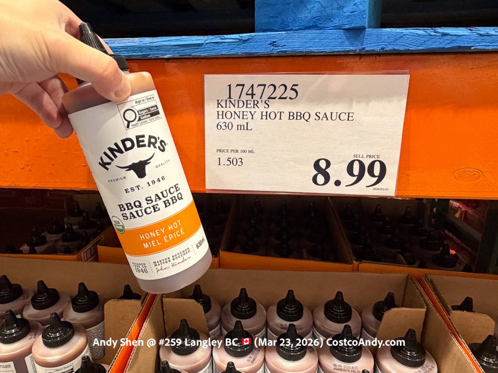 KINDER’S HONEY HOT BBQ SAUCE 630ML