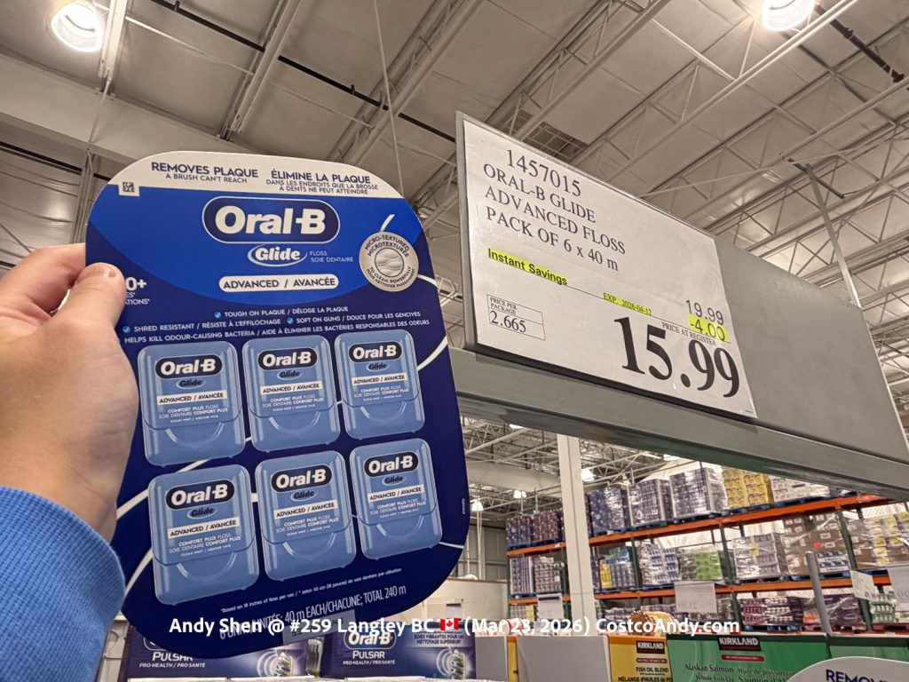 Oral-B Glide Advanced Floss Pack of 6x40m