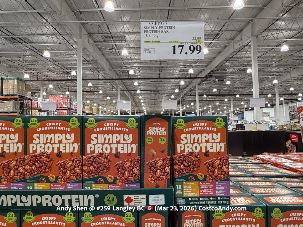 SIMPLY PROTEIN PROTEIN BAR 18 x 40 g