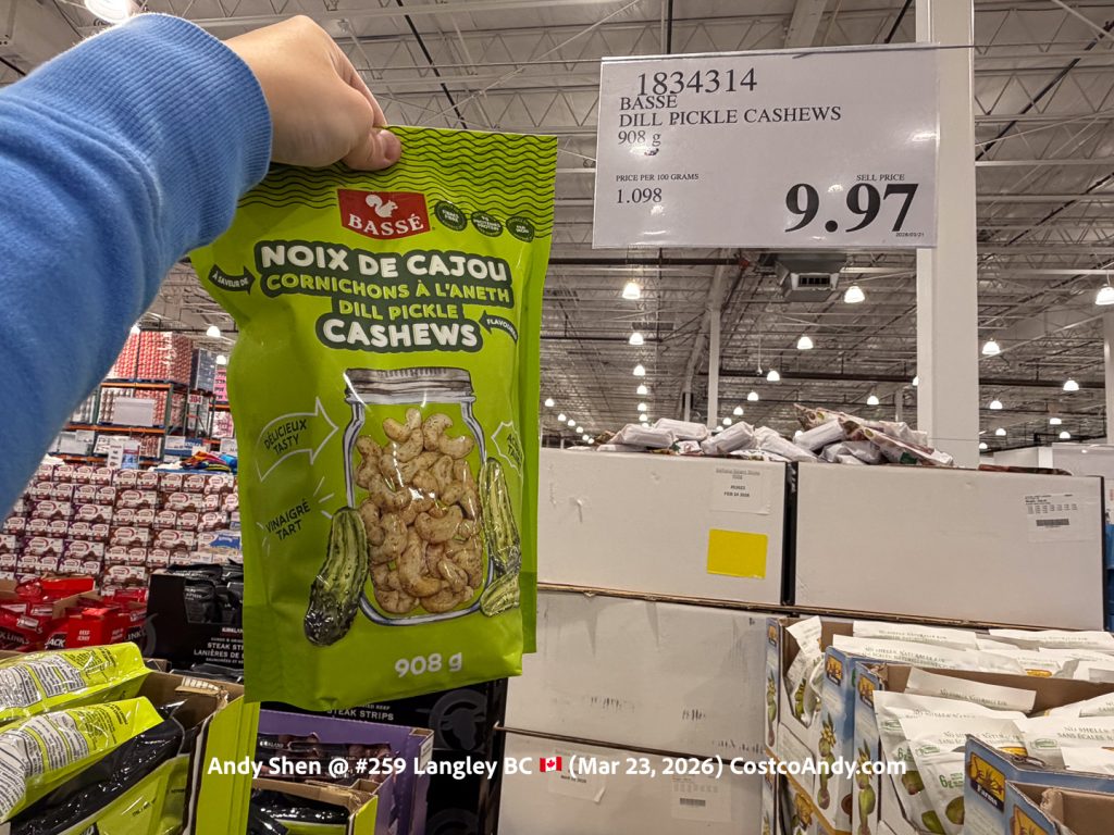 BASSE DILL PICKLE CASHEWS 908G