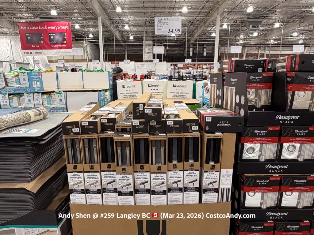 UMBRA CURTAIN ROD 42 – 108 in – 2 pk