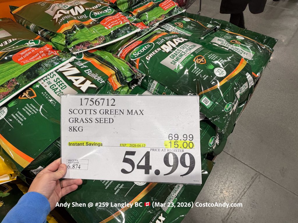 SCOTT’S GREEN MAX GRASS SEED 8KG