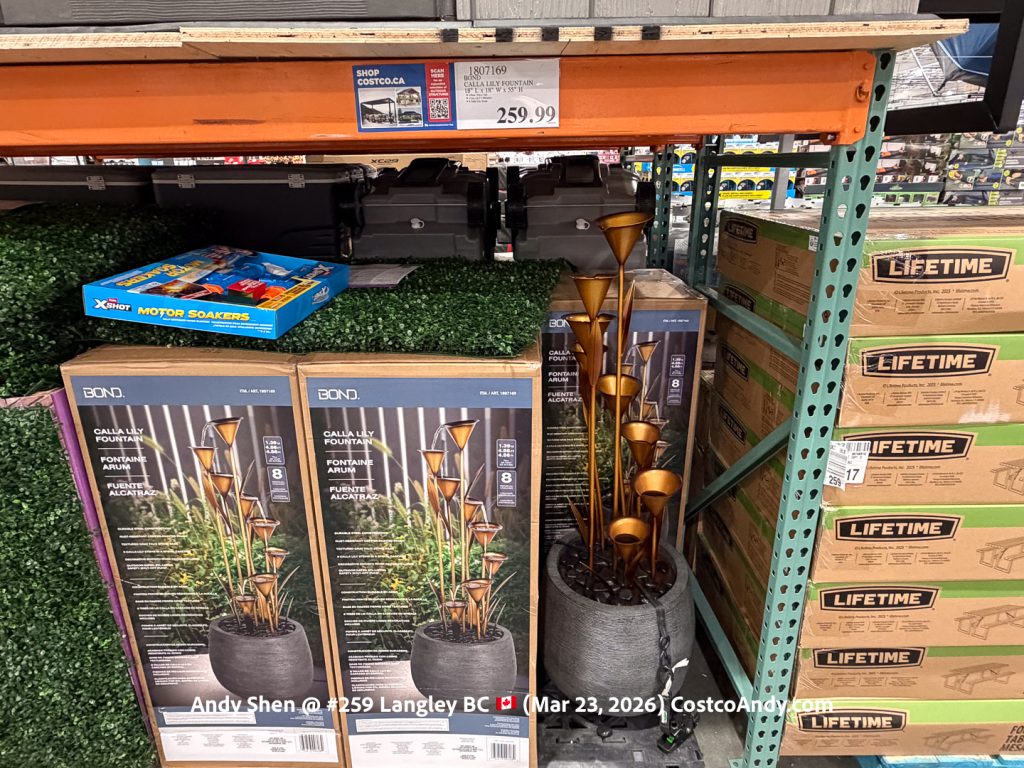 BOND CALLA LILY FOUNTAIN 18X18X55 IN