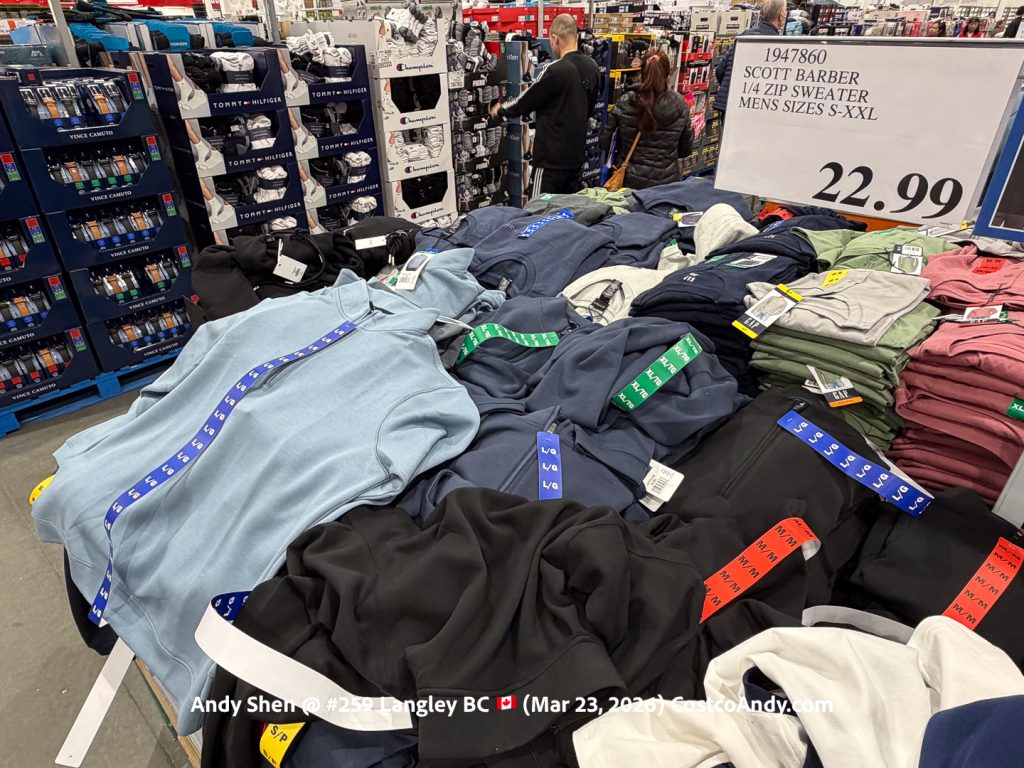 SCOTT BARBER 1/4 ZIP SWEATER MENS SIZES S-XXL