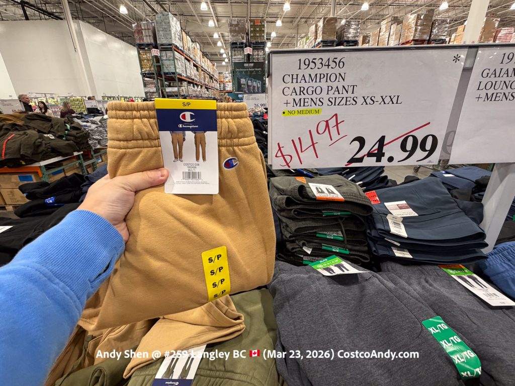 CHAMPION CARGO PANT +MENS SIZES XS-XXL