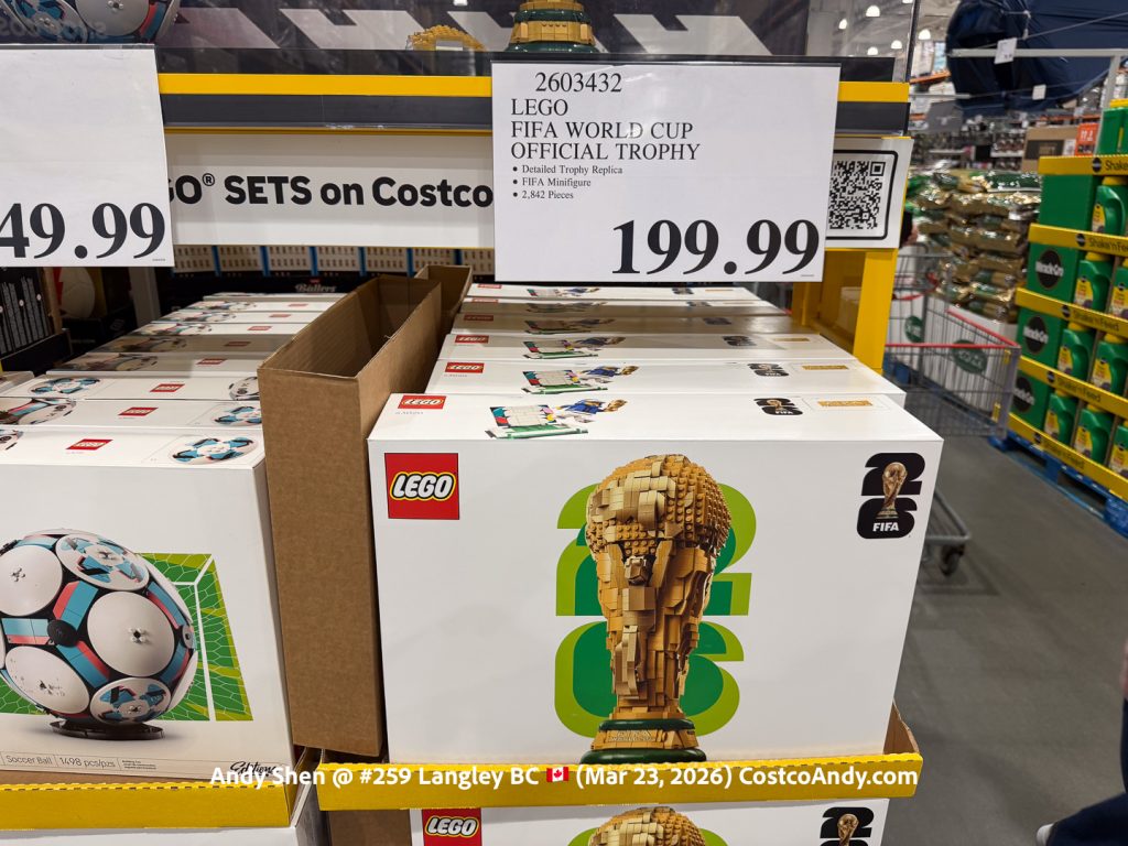 LEGO FIFA WORLD CUP OFFICIAL TROPHY