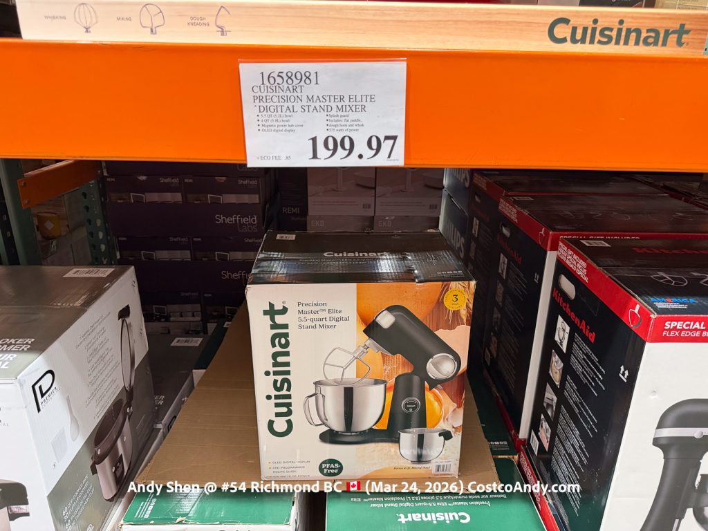 CUISINART PRECISION MASTER ELITE DIGITAL STAND MIXER