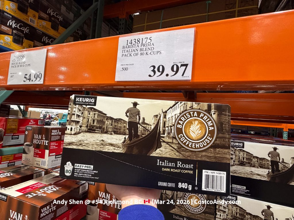 BARISTA PRIMA ITALIAN BLEND K-CUPS 80 COUNT