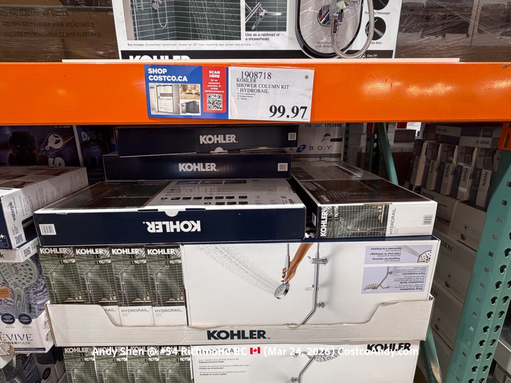 KOHLER SHOWER COLUMN KIT HYDRORAIL