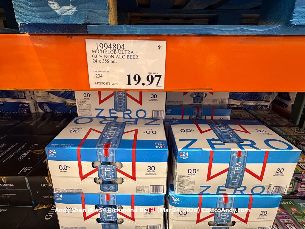 MICHELOB ULTRA 0.0% NON-ALC BEER 24 X 355 ML