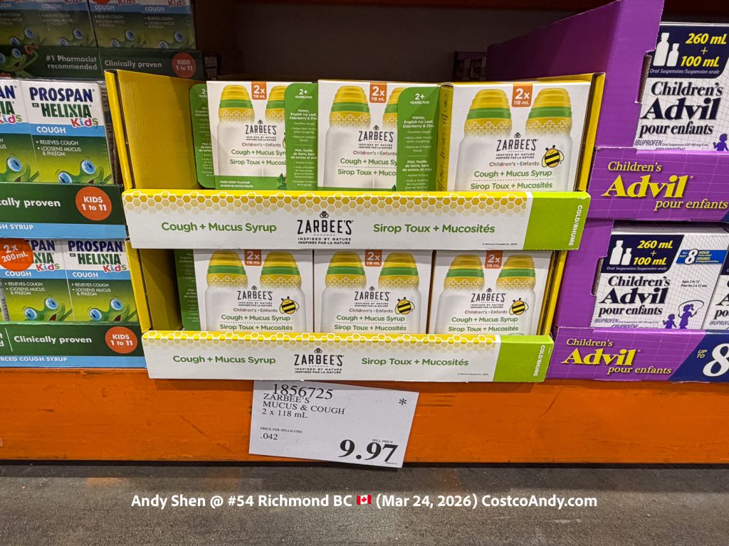 ZARBEE’S MUCUS & COUGH 2 X 118 ML