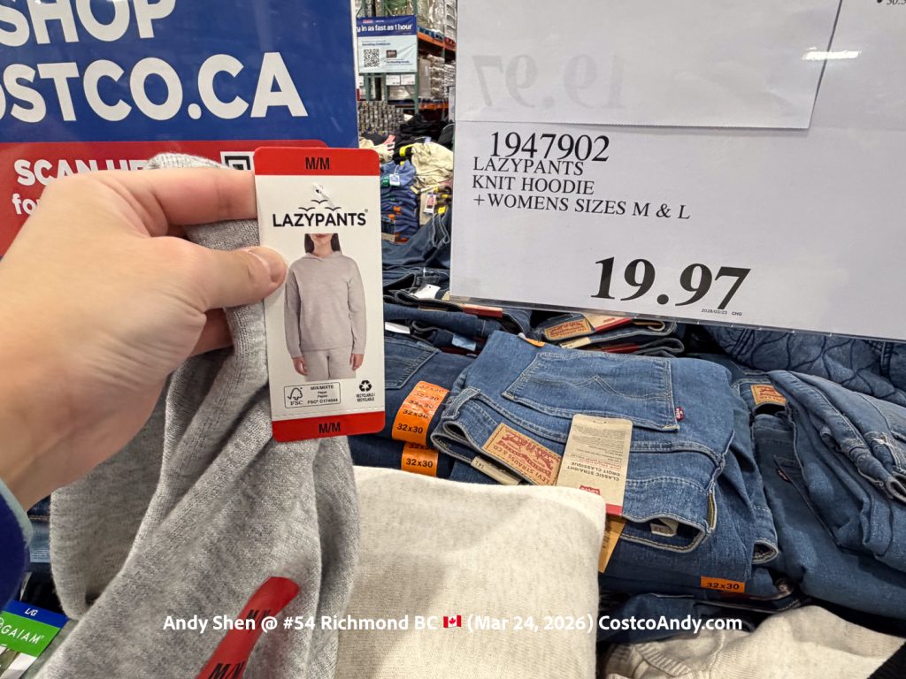 LAZYPANTS KNIT HOODIE +WOMENS SIZES M&L