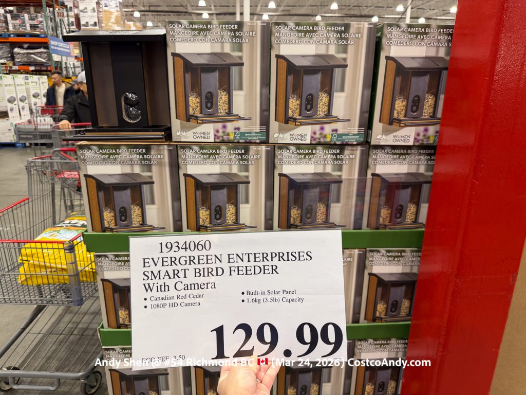 EVERGREEN ENTERPRISES SOLAR BIRD FEEDER WITH CAMERA