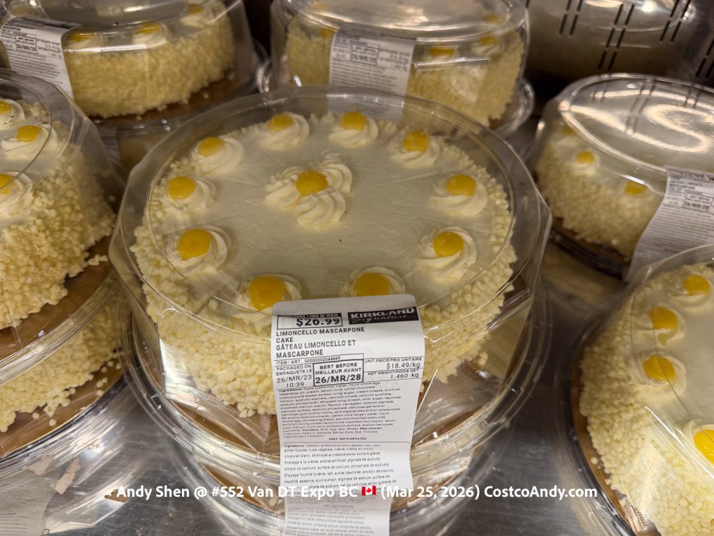 LIMONCELLO MASCARPONE CAKE