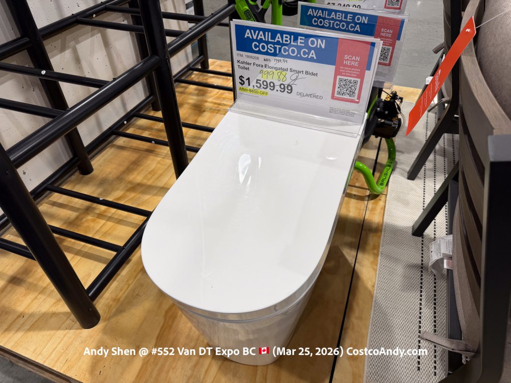 KOHLER FORA ELONGATED SMART BIDET TOILET