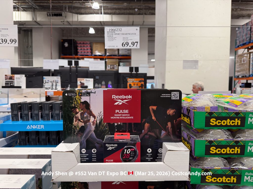 REEBOK PULSE SPORT SMARTWATCH GOLD