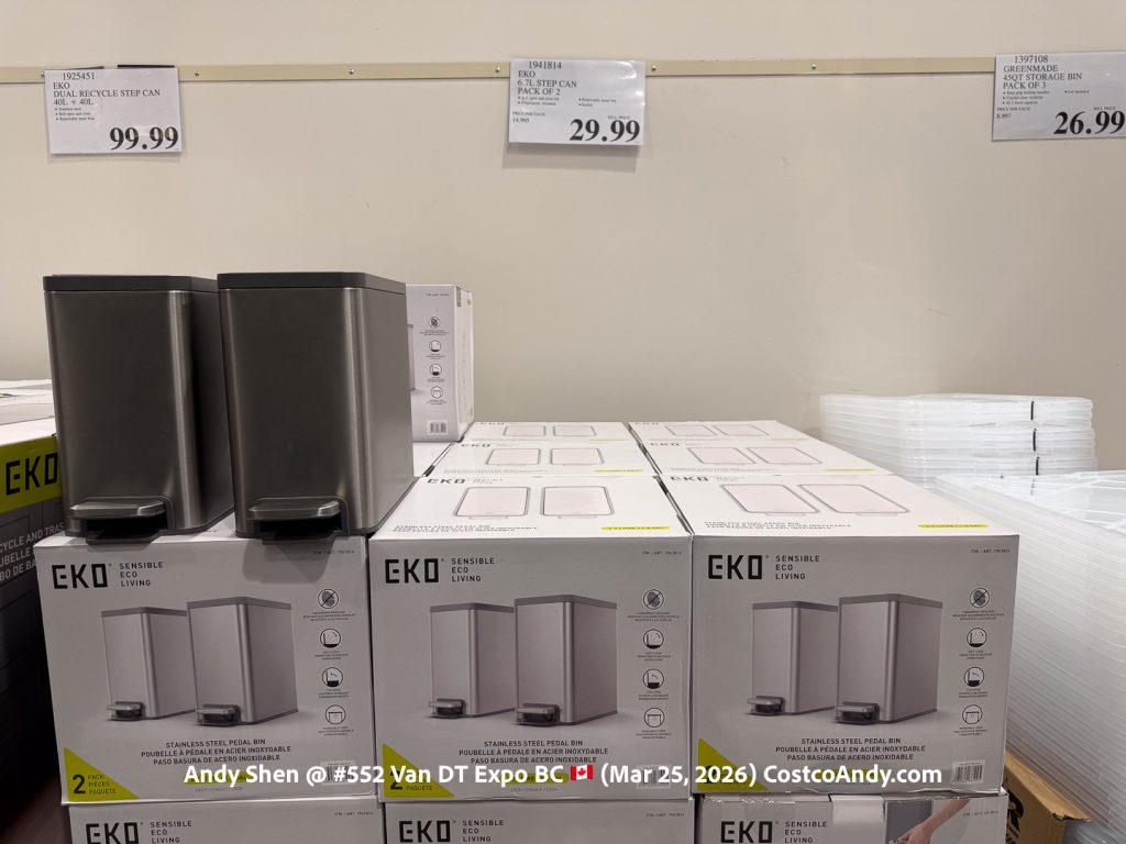 EKO 6.7 STEP CAN PACK OF 2