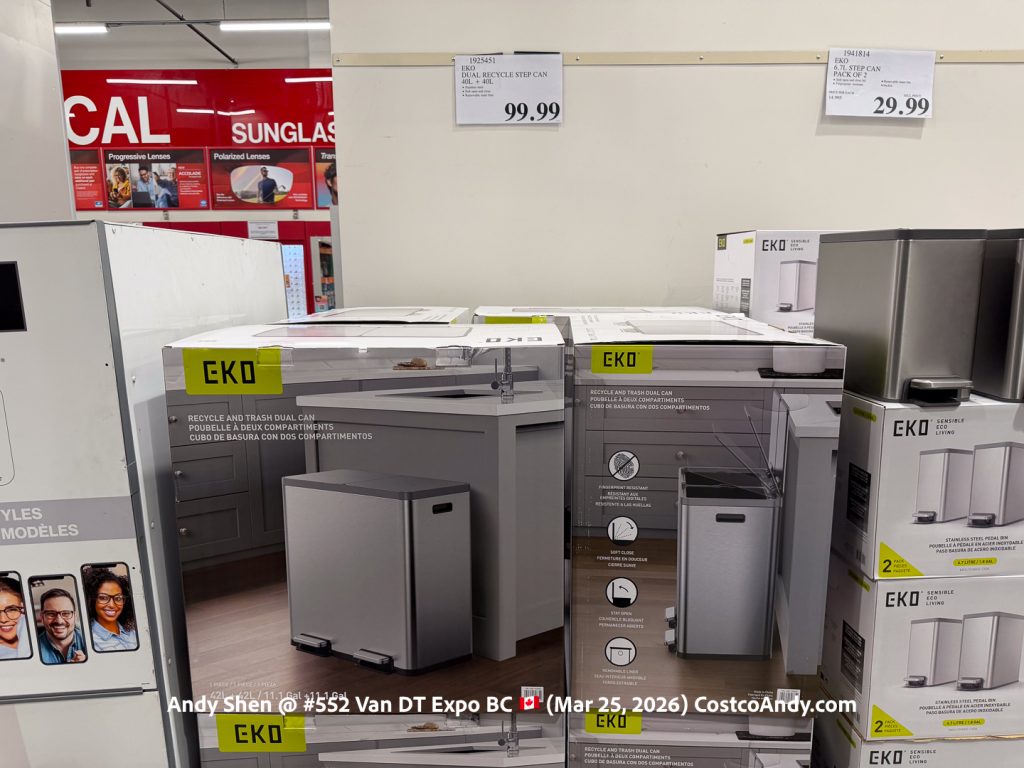 EKO DUAL RECYCLE STEP CAN 40L + 40L