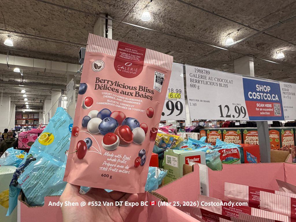 GALERIE AU CHOCOLATE BERRYLICIOUS BLISS 600G