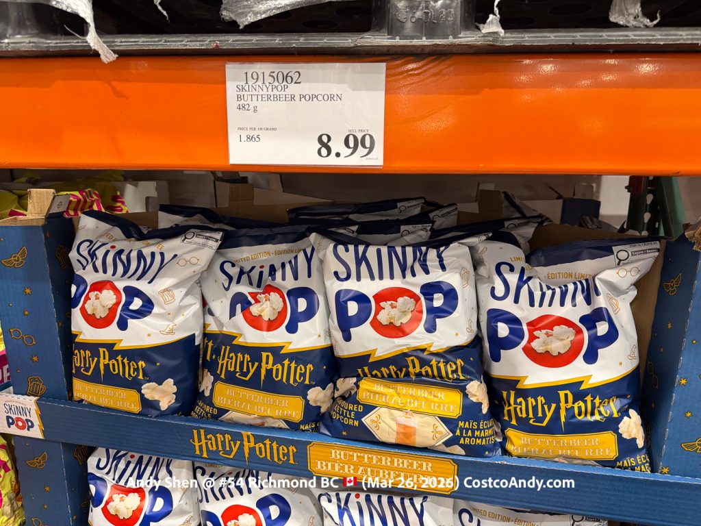 SKINNYPOP BUTTERBEER POPCORN 482G / 17 OZ