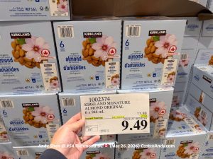 KIRKLAND SIGNATURE ALMOND ORIGINAL 6X946ML