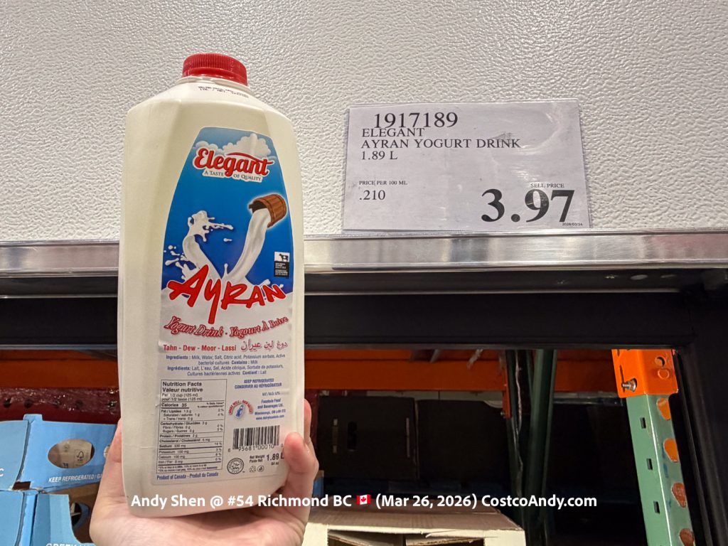 ELEGANT AYRAN YOGURT DRINK 1.89L