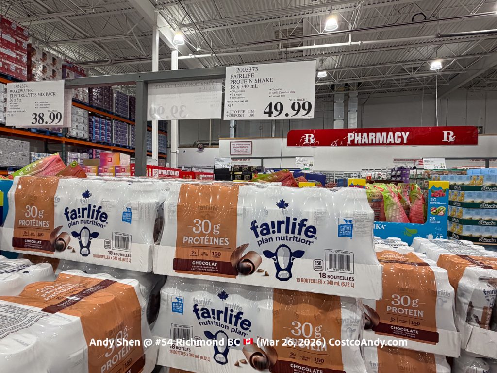 FAIRLIFE PROTEIN SHAKE 18X340ML