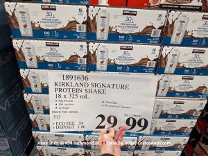 KIRKLAND SIGNATURE PROTEIN SHAKE 18 X 325 ML