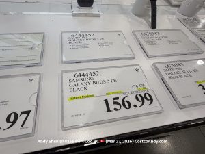SAMSUNG GALAXY BUDS 3 FE BLACK