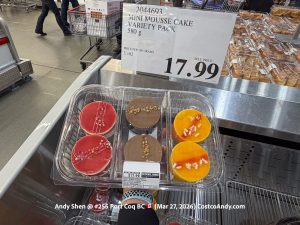 MINI MOUSSE CAKE VARIETY PACK 580G
